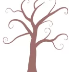 Arbre à empreinte à imprimer – Modèles vierges gratuits