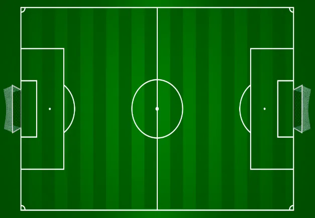 dessin terrain de foot à imprimer