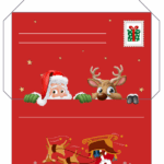 Enveloppe pour Père Noël à imprimer - Modèles gratuits