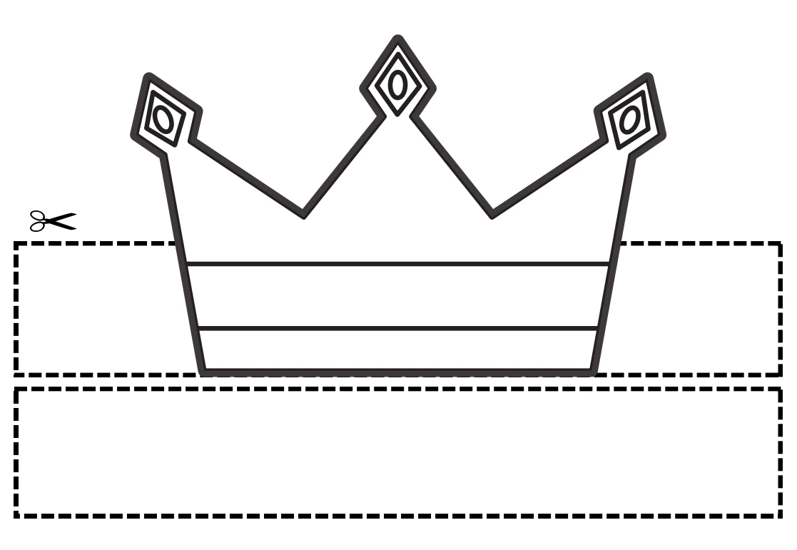 gabarit couronne à imprimer et découper