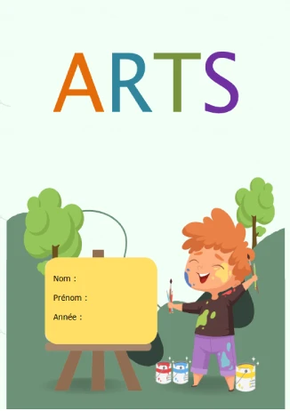 Pages De Garde ARTS PLASTIQUES Pour Cahiers 2025 Pages De Garde ARTS PLASTIQUES Pour Cahiers 2025