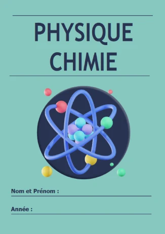 Page De Garde De Physique Chimie KCER